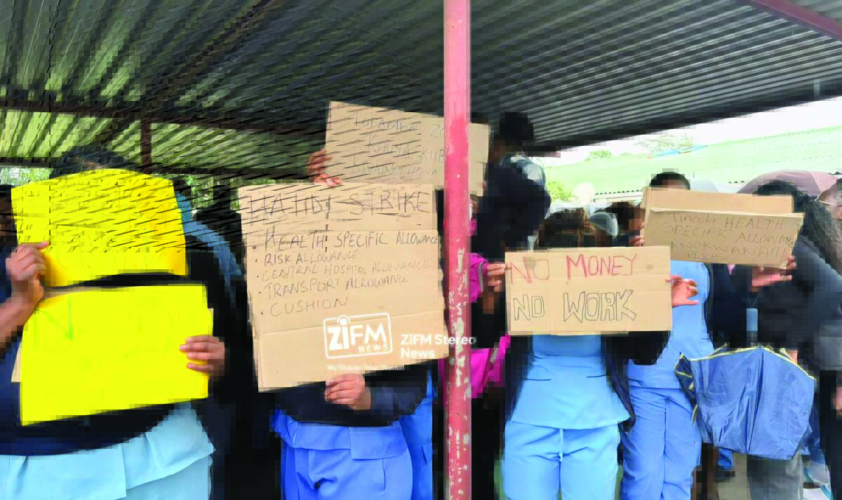 Nurses protest spread